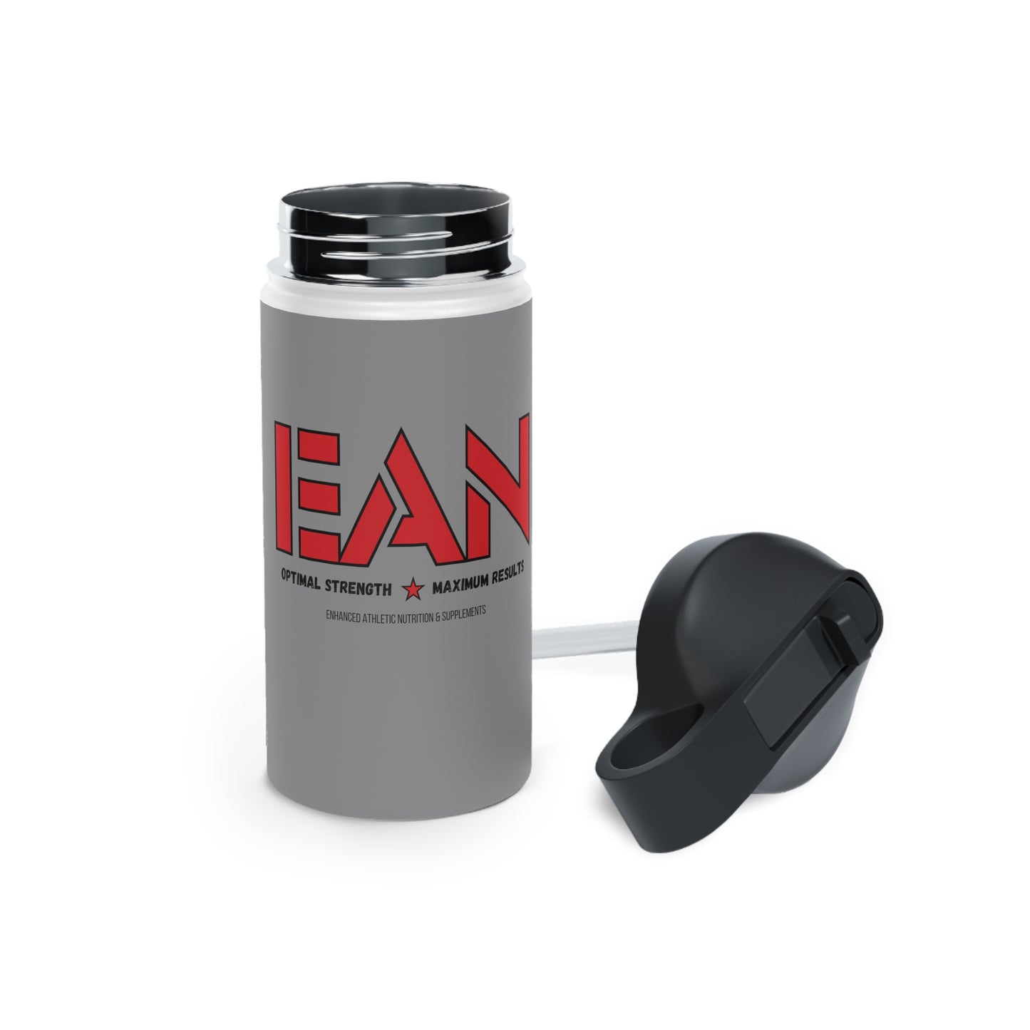 EAN - Stainless Steel Water Bottle, Standard Lid