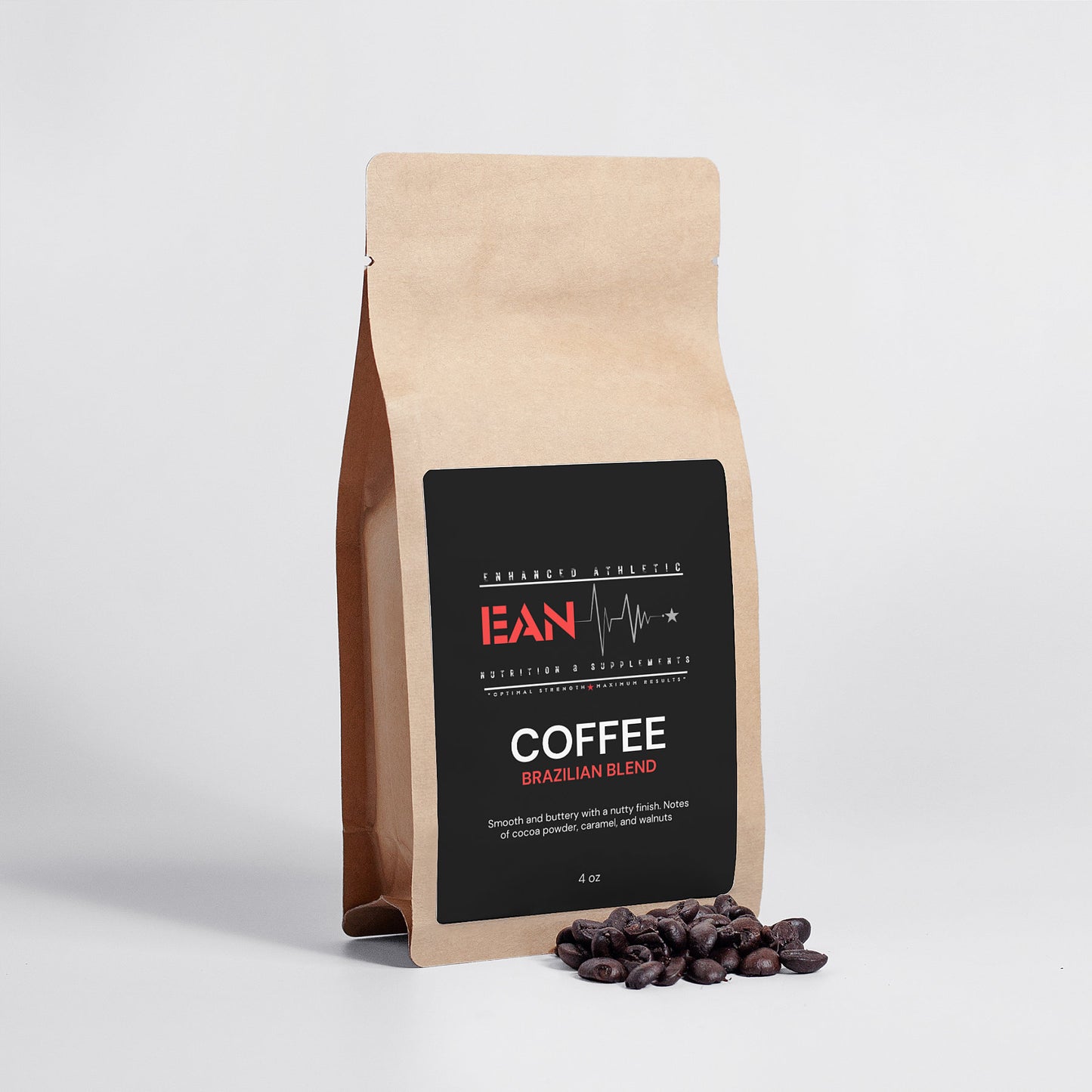 Brazilian Blend Coffee - Whole Beans (4 oz)