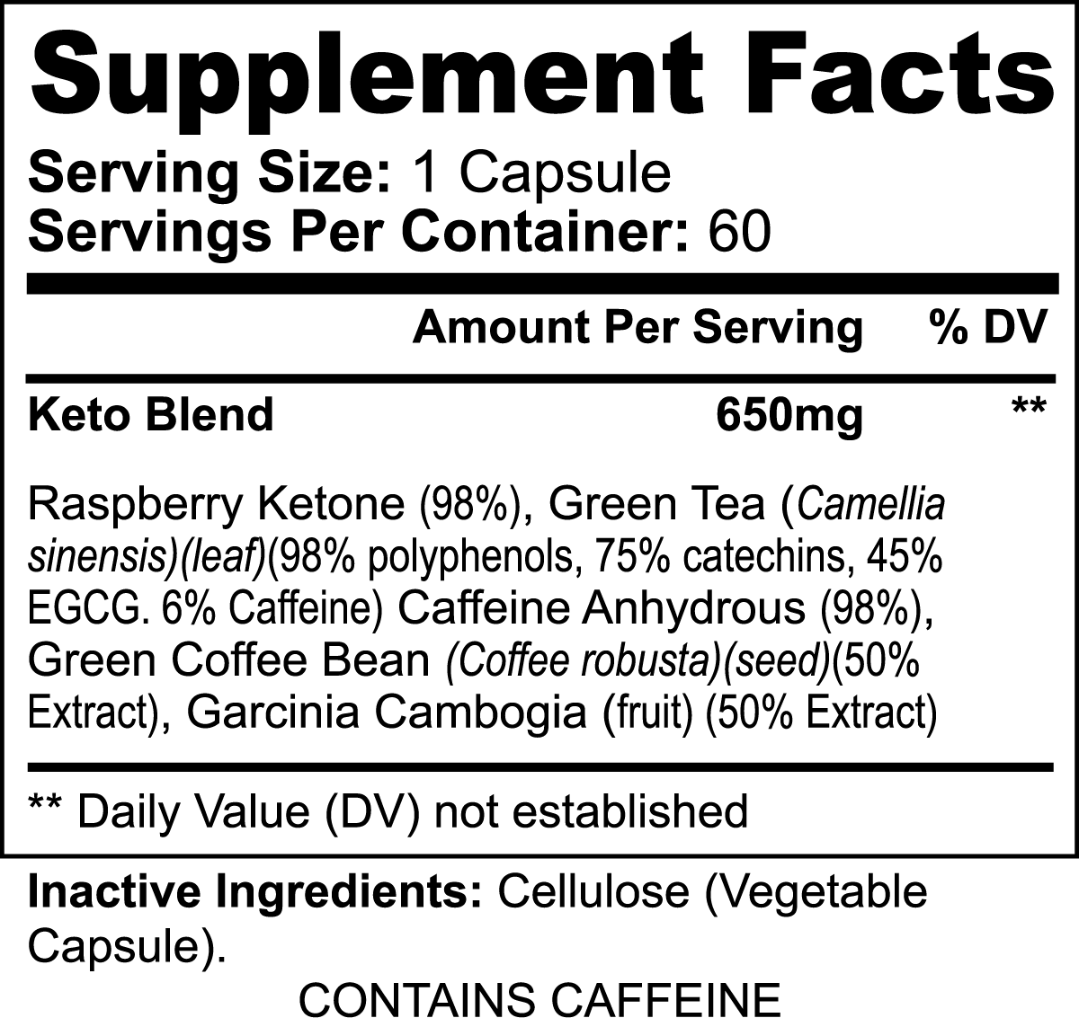 KETO-5 - Fat Burner