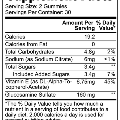 Joint Support Gummies (Adult)