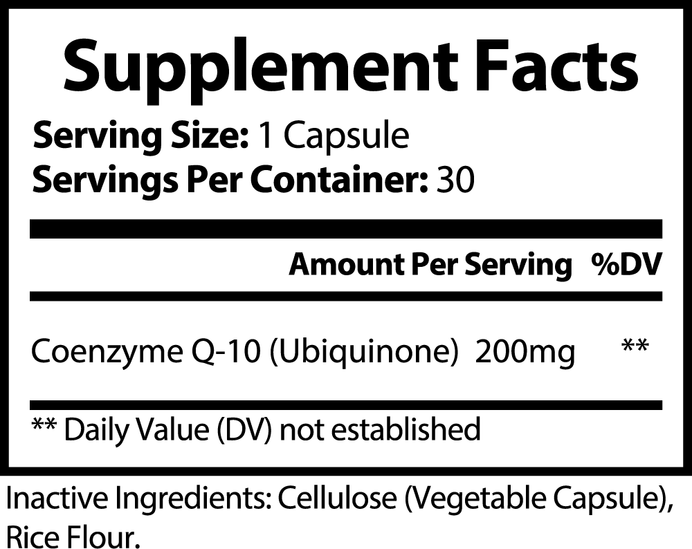 CoQ10 - Ubiquinone