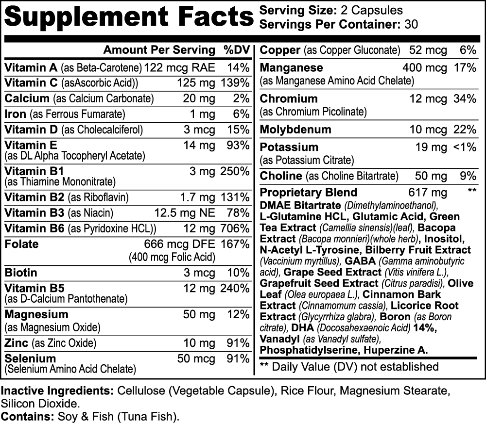 Nootropic Brain & Focus