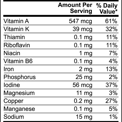 Organic Spirulina Powder