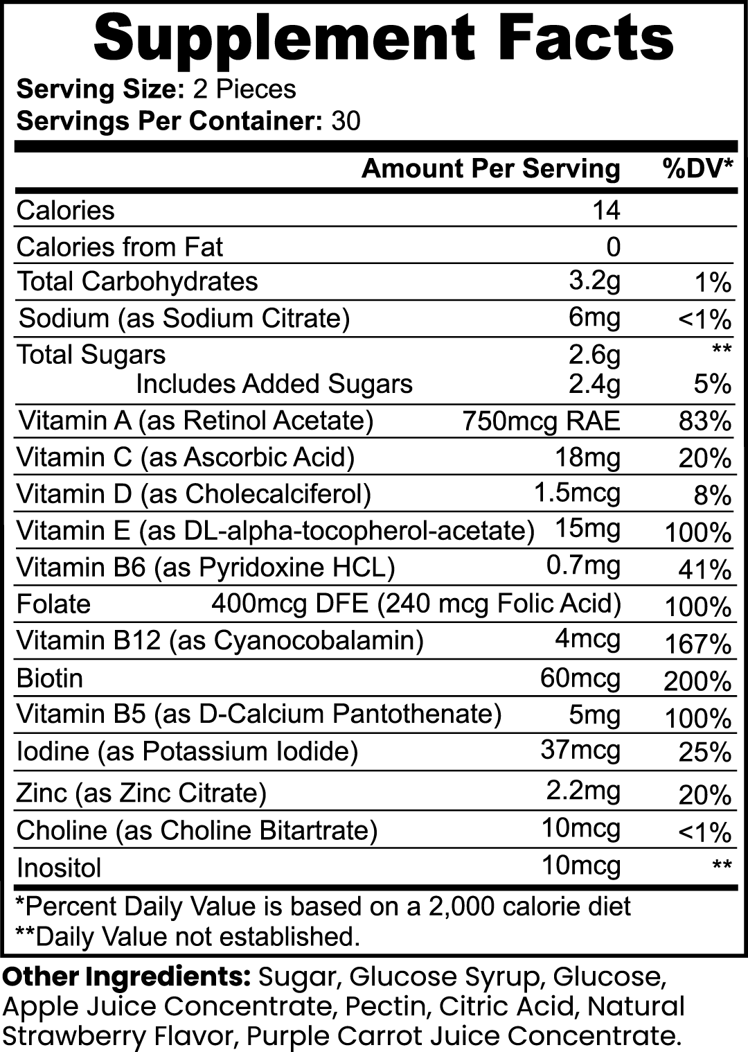 Multivitamin - Adult Gummies